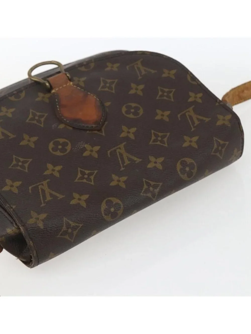 Authentic LOUIS VUITTON Monogram Saint Cloud GM Shoulder Bag M51242 LV